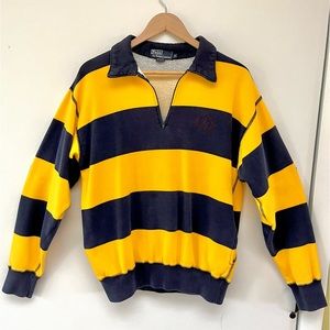 Polo by Ralph Lauren Vintage (1989) Men's Rugby-style Sweatshirt, Size S